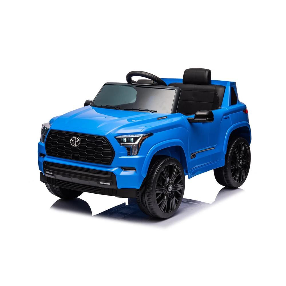 Licensed Toyota Sequoia tiktok hot selling 12v kids electric car battery powered toy car electric car for children 7-10