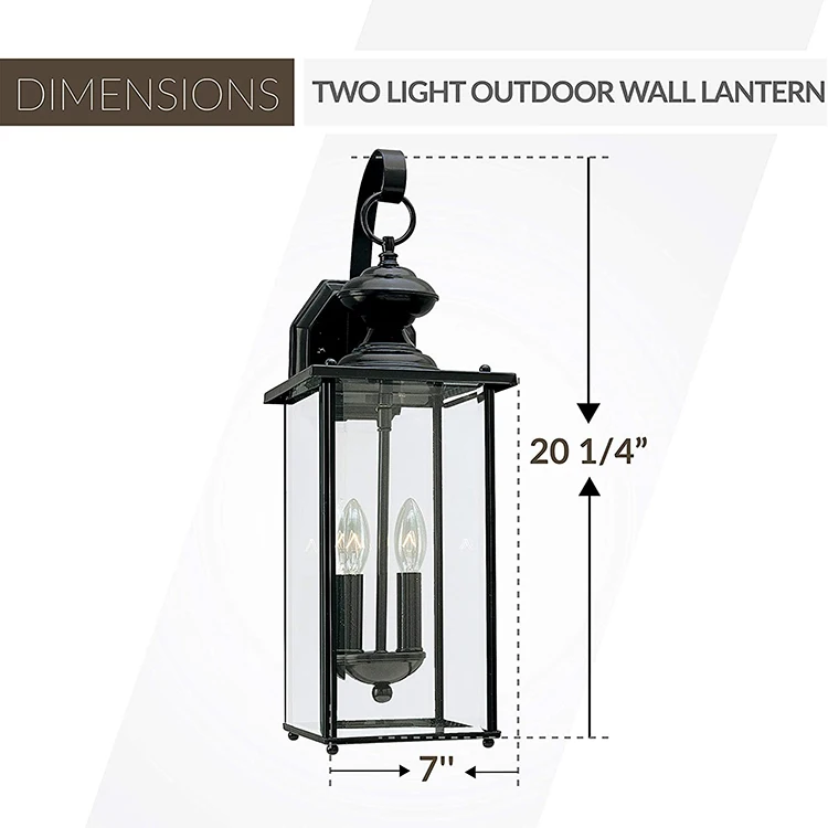 Traditional Wall Lamp Aluminum Alloy Veranda Balcony Wall Lamp Outdoor Retro Wall Lamp