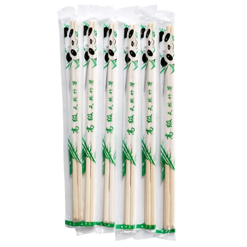 Деревянные биоразлагаемые одноразовые палочки для суши, бамбуковые палочки с логотипом