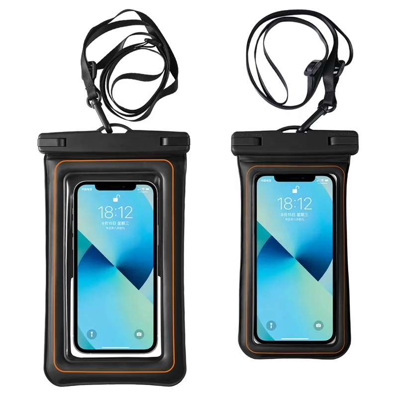 Mobile Phone Cover Waterproof Cell Phone Pouch Pack Bathroom Phone Case Custom Logo Swim Waterproof Travel Bag