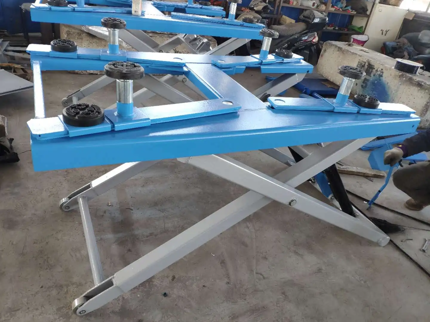 2800Kg China automobile Factory price high quality used mid rise car lift for auto car