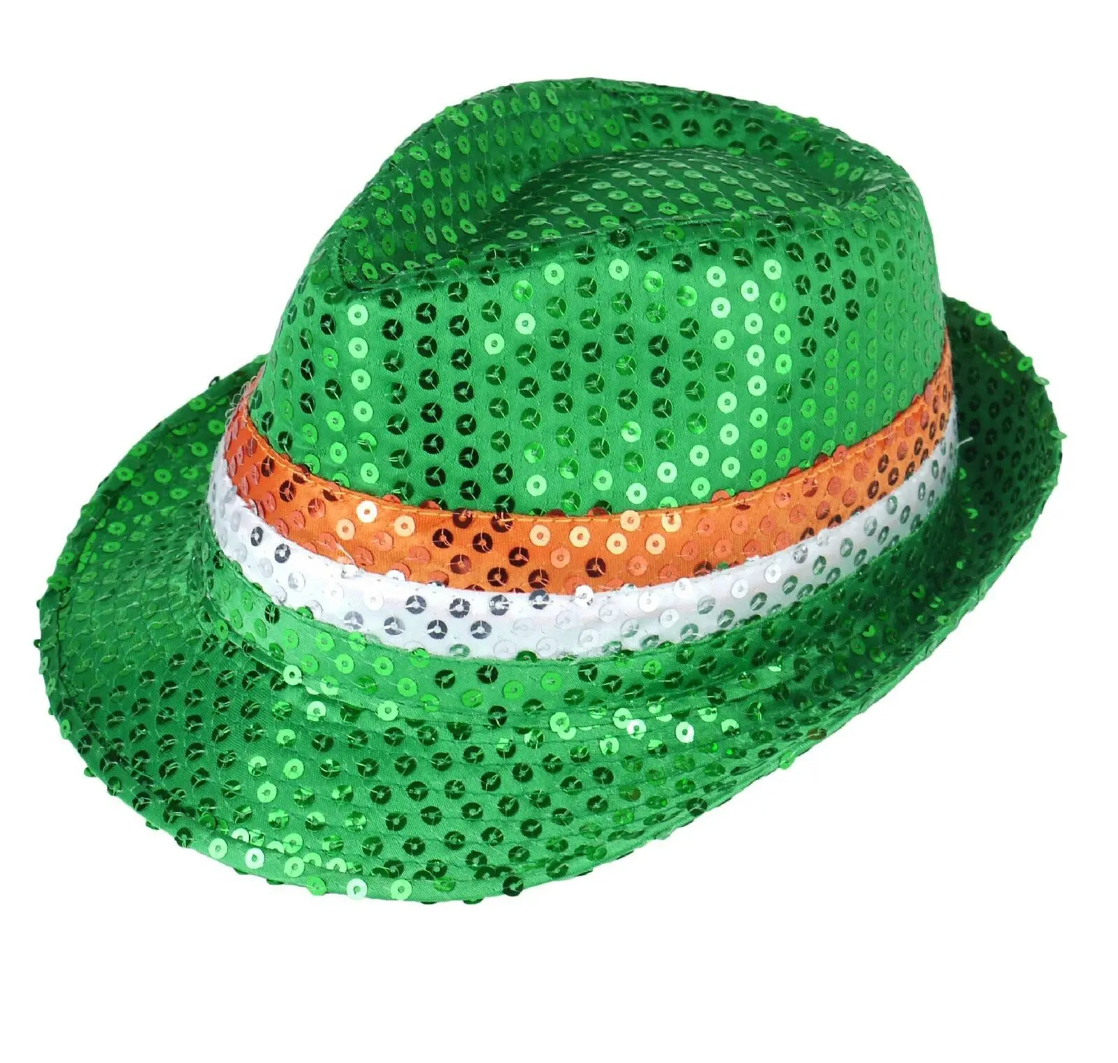 St Patricks Day Fedora Hat Ireland Irish Celebration Fancy Dress Accessory Party Top Hat