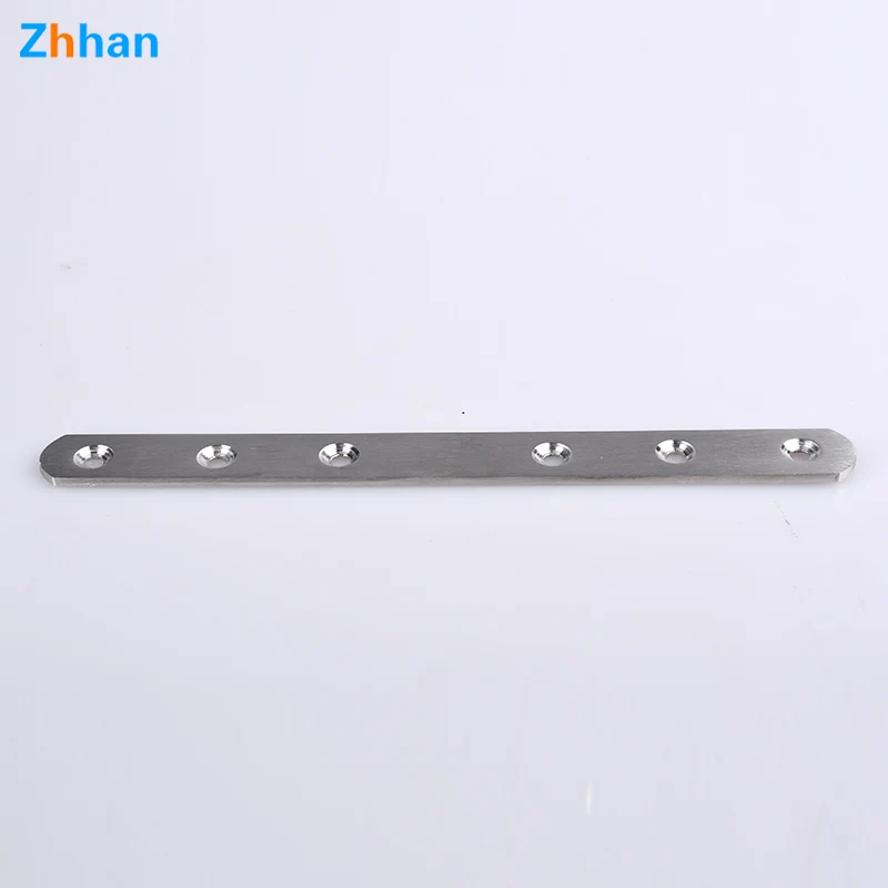 Wholesale Wall Stainless Steel  Mounted Straight Corner Brace Bracket Flat Metal Bracket for Wood