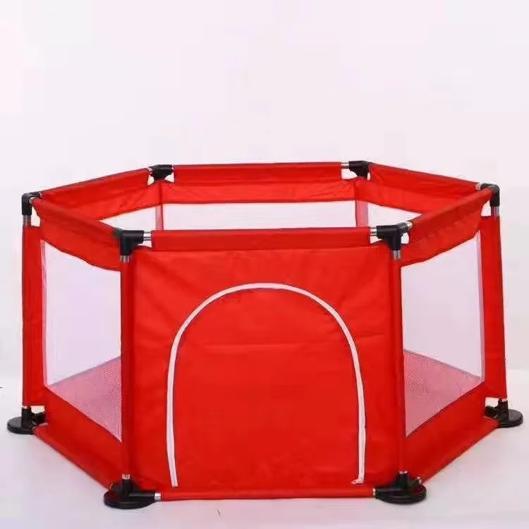 Hot sale hexagonal large folding safety fence baby fence in 2021