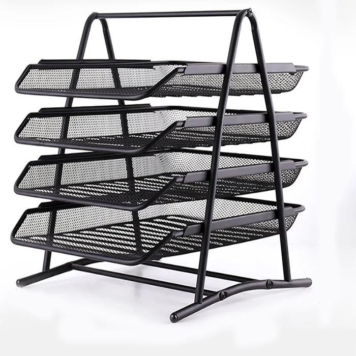 
High quality mesh office supplies desk organizer desk set organizer file holder organizer 