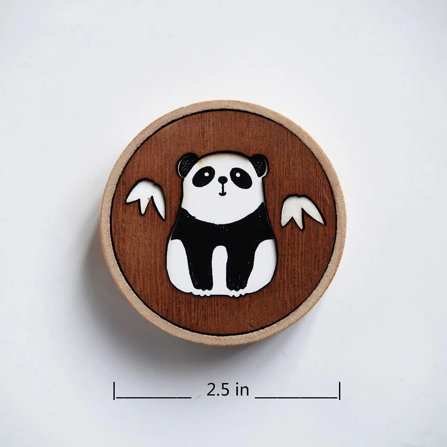 Beer Bottle Opener, Funny Wooden Magnetic Fridge Magnet,Round Wooden Bottle Openers Engraved Patterns For Home Kitchens Bars