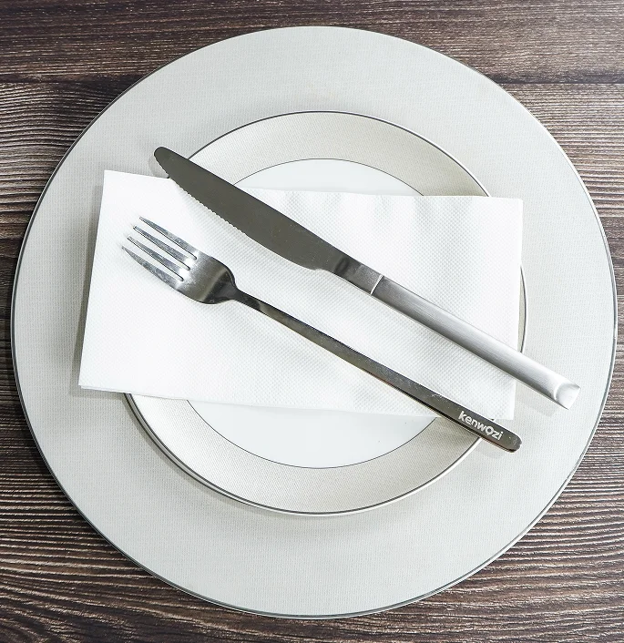 Factory Direct Stock dinner White Napkins Christmas beverage restaurant tissue paper napkins Serviettes