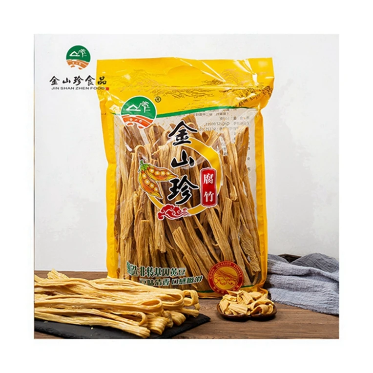 
China Wholesale Soybean Organic Products Yuba Fresh Fuzhu Toufu Skin 