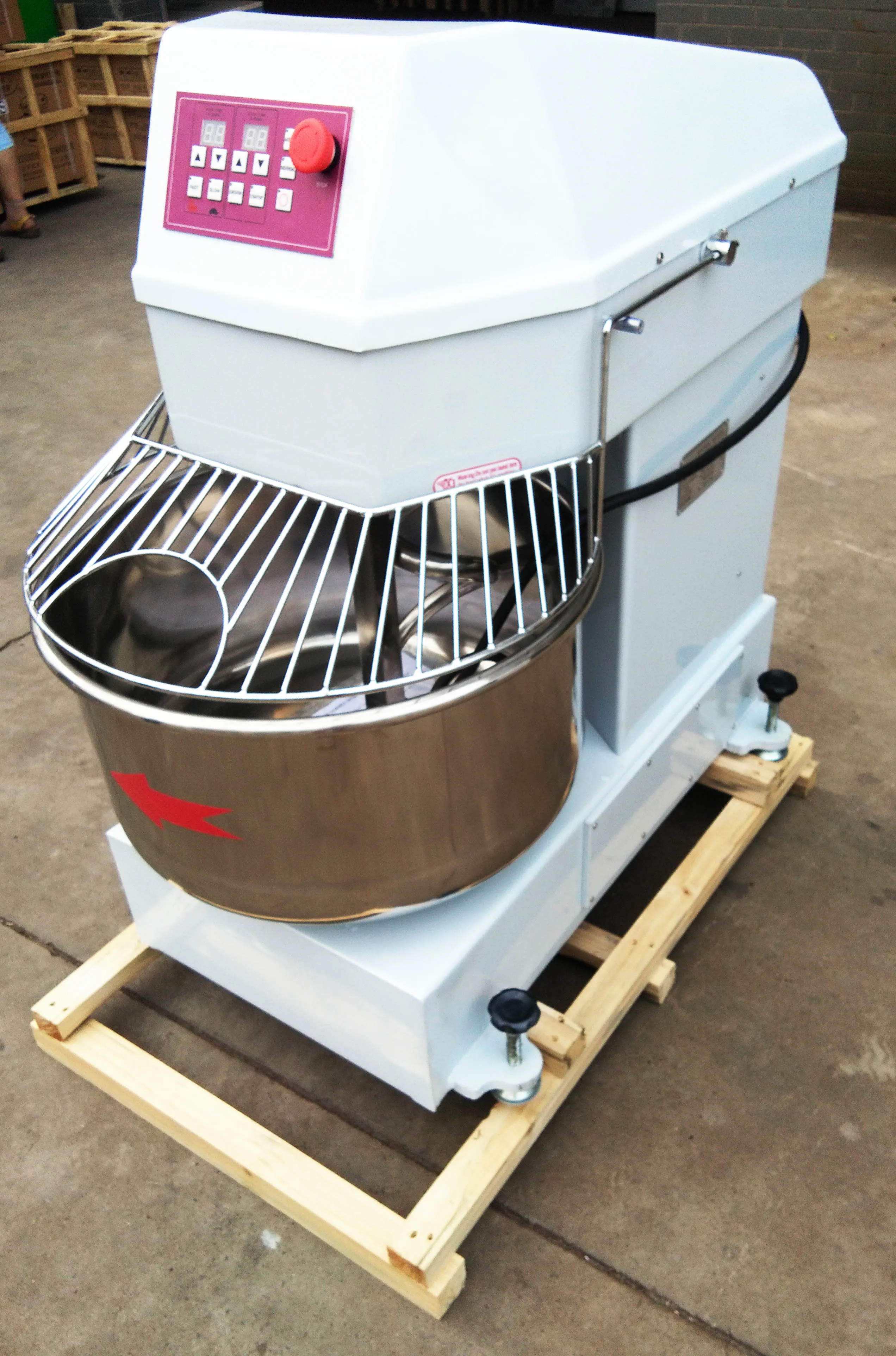 commercial industrial spiral mixer /automatic lift dough mixer 40L