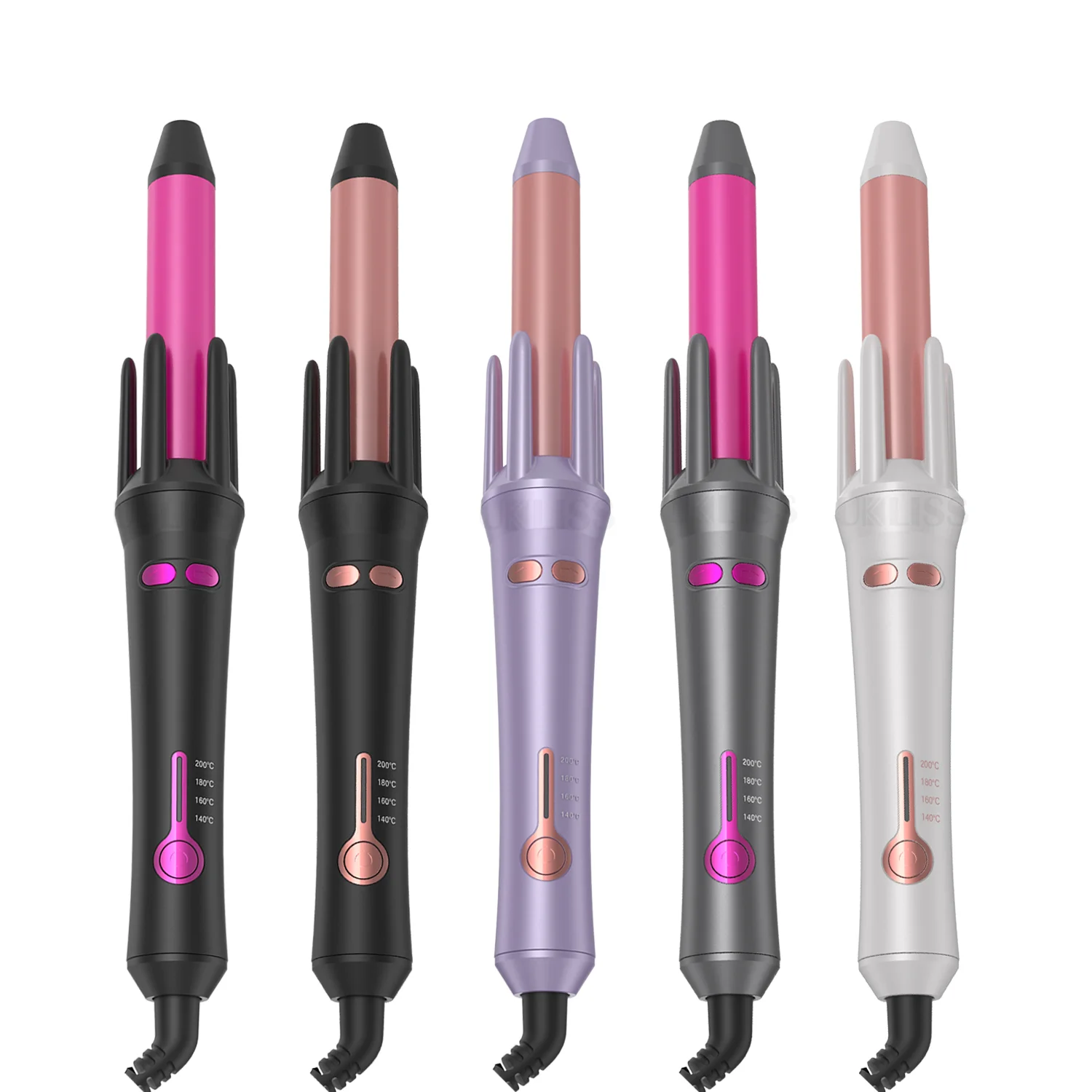 Customized Colors Automatic Hair Curler Rotating 360 Hair Curling Iron PTC Fast Heating Curly Hair Curler