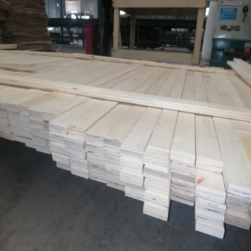 
Wooden Pine Poplar LVL Bed Slat Plywood for Home Furniture 