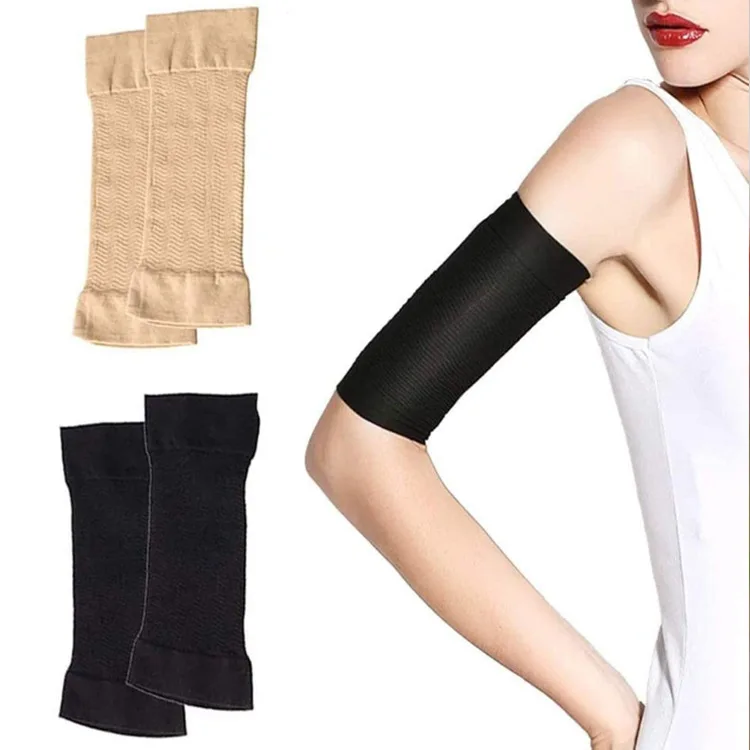 Elastic Knitted Forearm Sleeve Ice Sports Compression Arm Sleeves For Men Women Youth