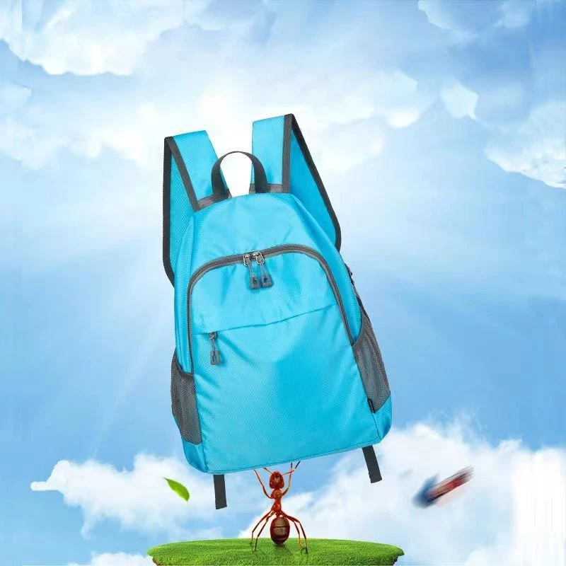 Wholesale Durable Foldable Super Light Nylon Travel Sports Mommy Backpack bags For Camping Hiking Outdoor Gym Men Women Kids