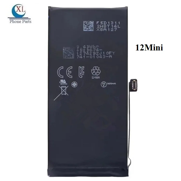 Manufacture Replacement Li-ion Polymer Batteries For iPhone 12 Pro 12 Mini 12 Pro Max 12 inner Door Housing Battery