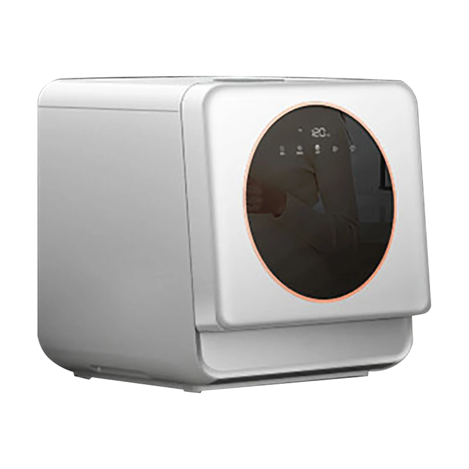 Kitchen Smart Compact Dishwashing Machine Counter Top Electric Dish Washer Mini Table Drawer Household Dishwasher