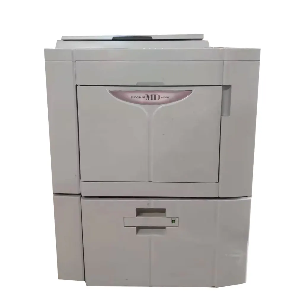 Refurbished Riso Copier Used high speed copier For RISO MD6650 W6650 Risograph digital duplicator machine