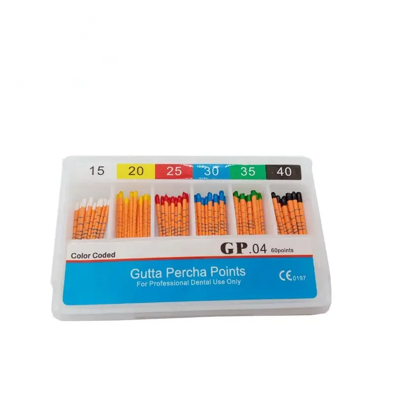 High Quality 02/04/06  taper gutta percha points with cheap price