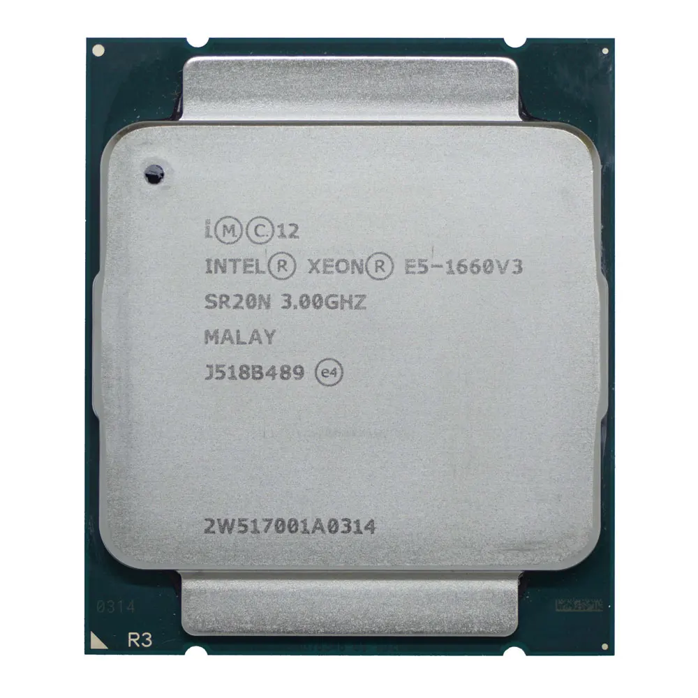 Intel Xeon E5-1660 V3 CPU Desktop Processor LGA 2011-3 Socket 3GHz 22 Nanometer Products Cache Main Place Stock Ready 100% test