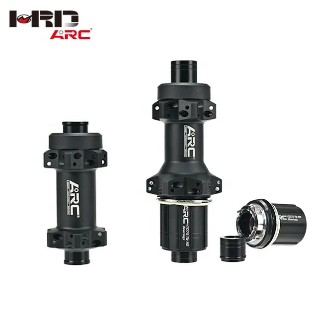 MT-037F/R 24 Holes Hot Sale Aluminum 4 Pawls Road Bicycle hubs Thru axle 12x100 12x142 Bike hub ARC Road Disc Hubs