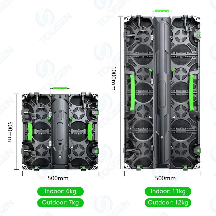 Toosen P1.5 P1.9 P2.6 P2.9P3.9 LED Video Wall Pantalla LED Indoor Outdoor Rental Panel Stage Backdrop Concert LED Display Screen