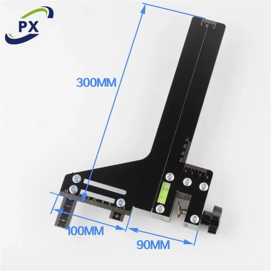 Stainless steel elevator integrated track calibration single line guide rail track alignment calibration ruler Elevator parts