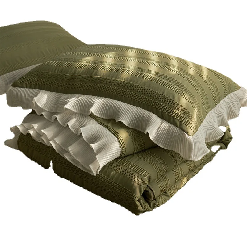 Luxury 100% Tencel Summer Blanket Green Cooling Quilt Muslin Baby Blanket