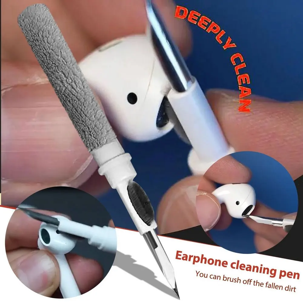 Многофункциональные наушники Airpods Pro в форме ручки набор для чистки наушников щетка