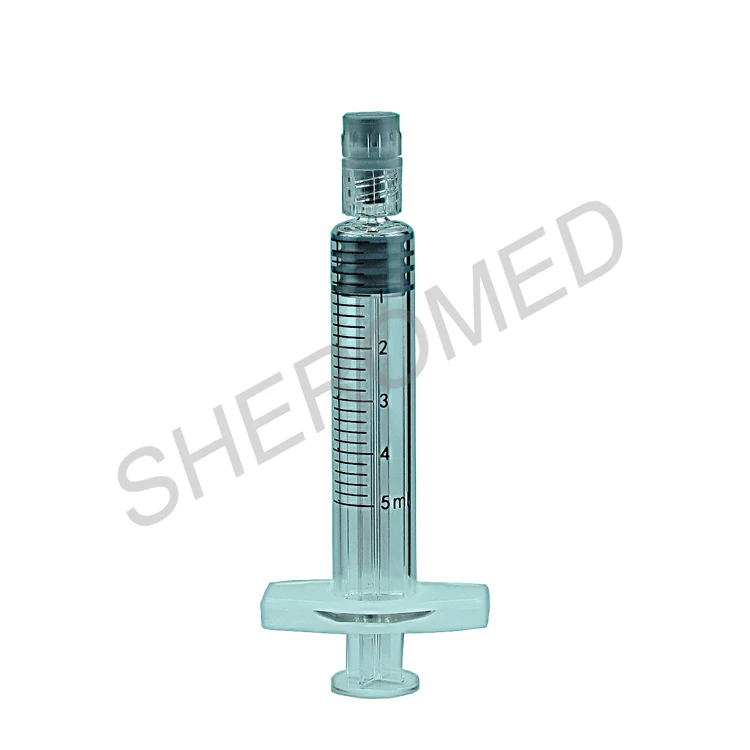 Luer lock 2ml 3ml 5ml syringes glass syringe 5ml for medical