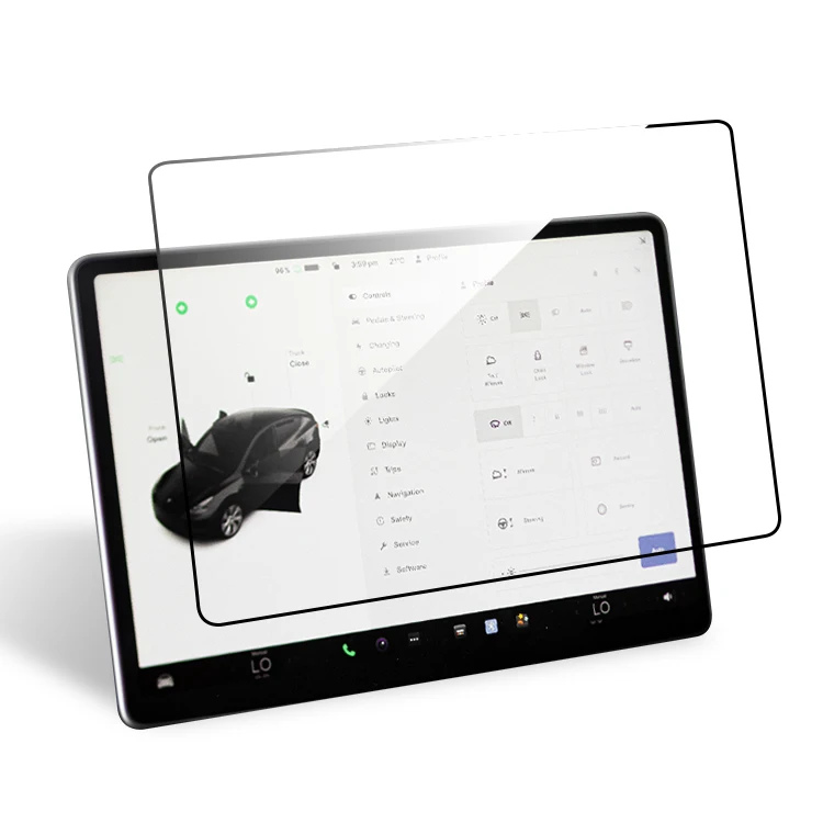 For Tesla Model 3 Y X S Central Control Touch Screen Protector 6d Tempered Glass Screen Protector For Car