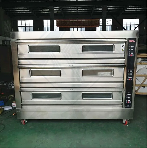 Commercial oven bakery equipment baking oven industrial cake baking electric oven 1 deck