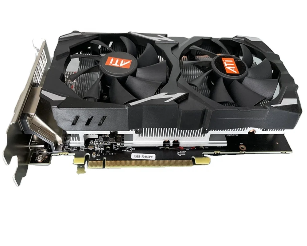 Wholesale GPU 580 8gb graphics cards rx580 8gb 2304sp video screen cards gpu desktop computer game map videocard
