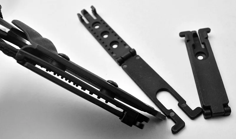 KYDEX Scabbard Carrying Clip MOLLE Buckle MOLLE-LOK Scabbard K Sheath Waist Clip System Scabbard Back Clip