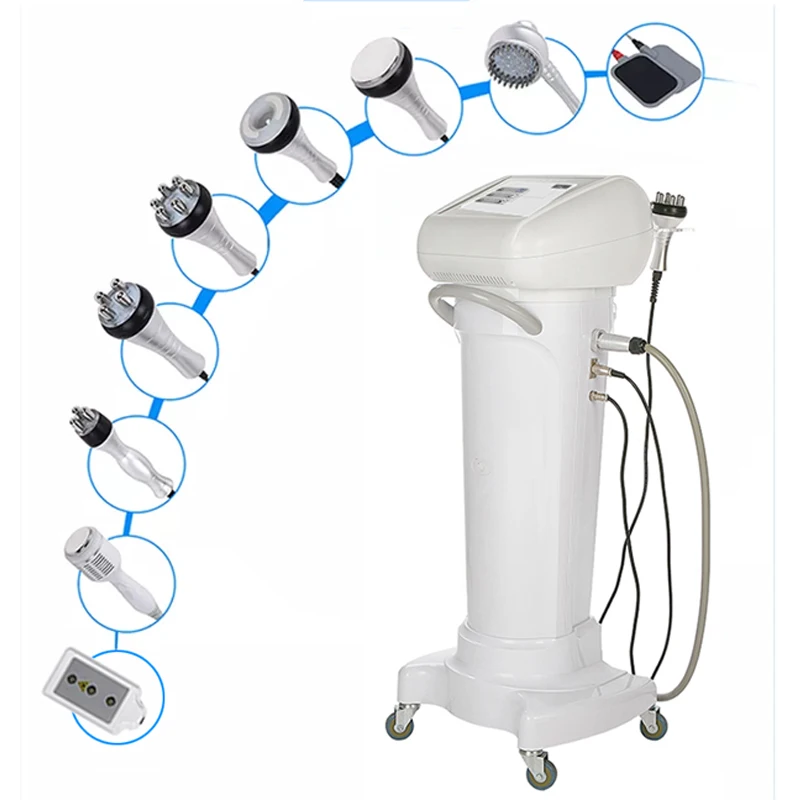 New 9 In 1 Vacuum Cavitation Rf Body Slimming Beauty Machine Lipolaser Ems Weight Loss Rf Body Slimming Beauty Machine