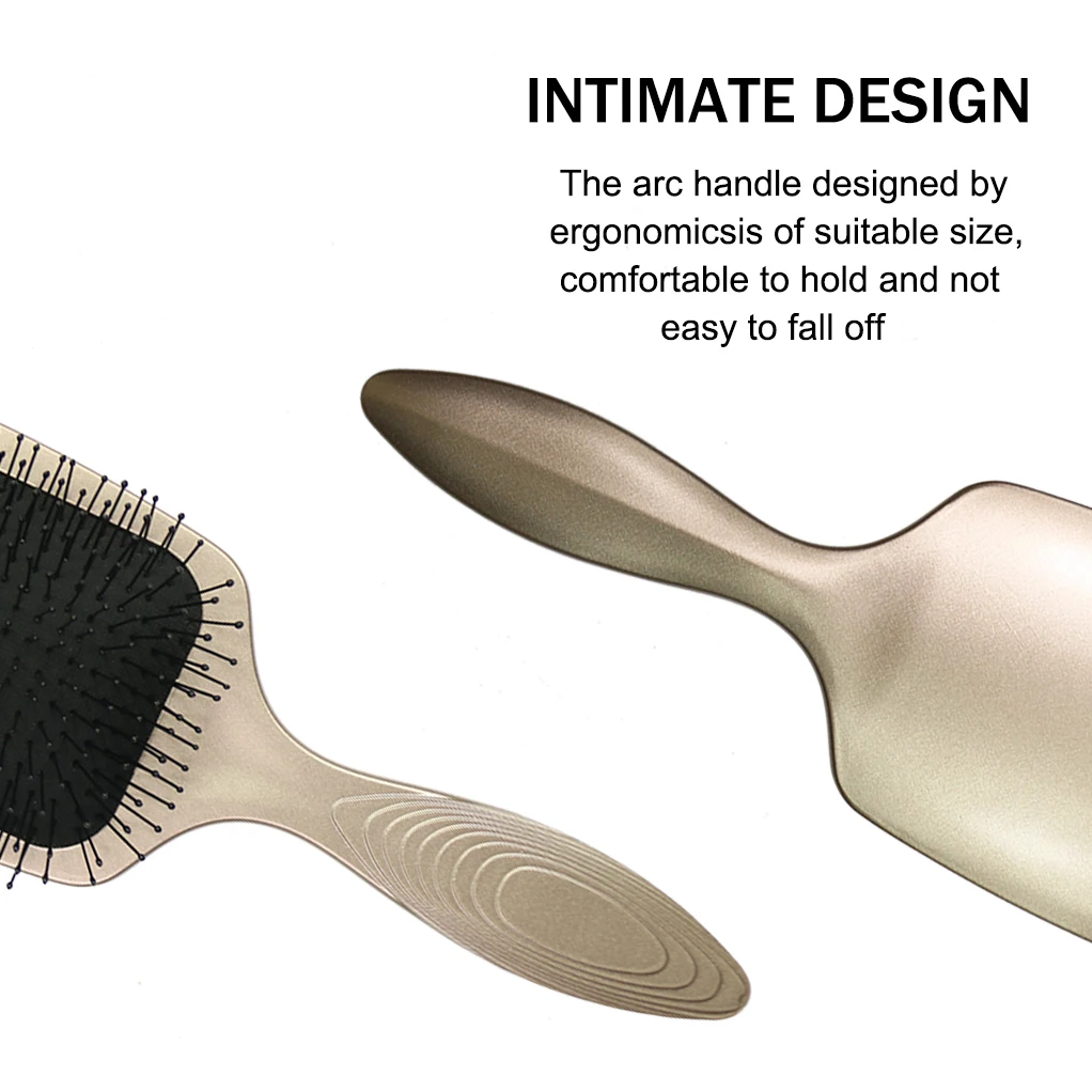 Wholesale Private Label Hairdressing Styling Tools Hair Brush Detangling Custom Curved Plastic Hair Brush for Blow Hairstyle