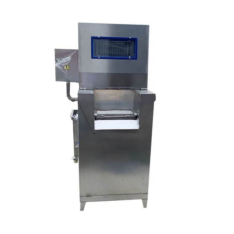 Poultry saline water injecting machine for meat with bones, frequency controller saline meat processing machine