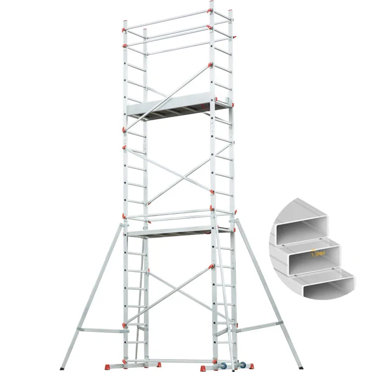 Полная передвижная алюминиевая леса для строительства