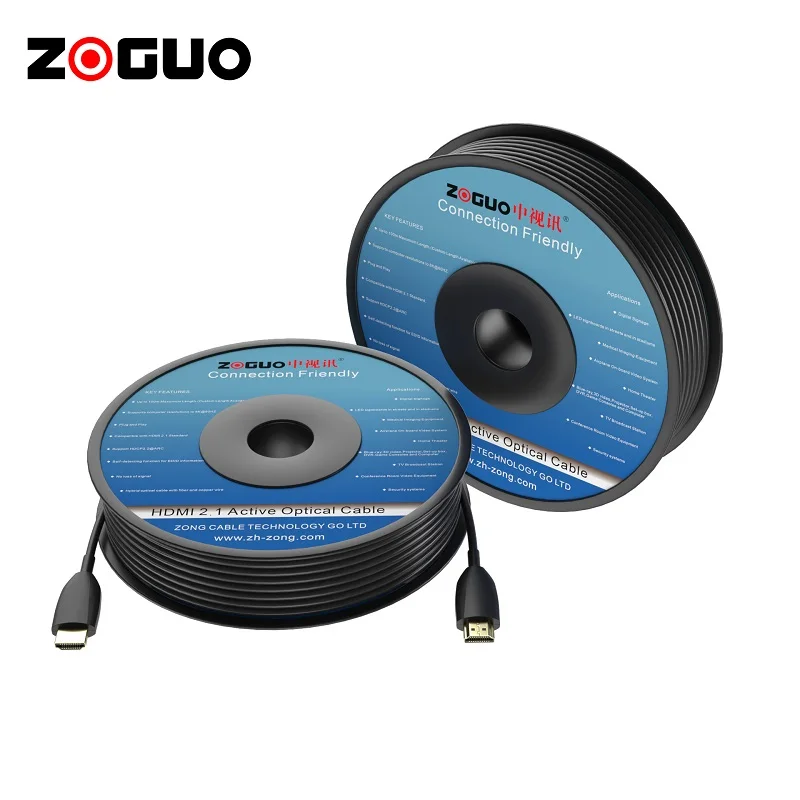 Factory Price Digital Audio TV Transmitter Fiber Optical Cable  To HDMI Wire Roll Optical Fiber Cable