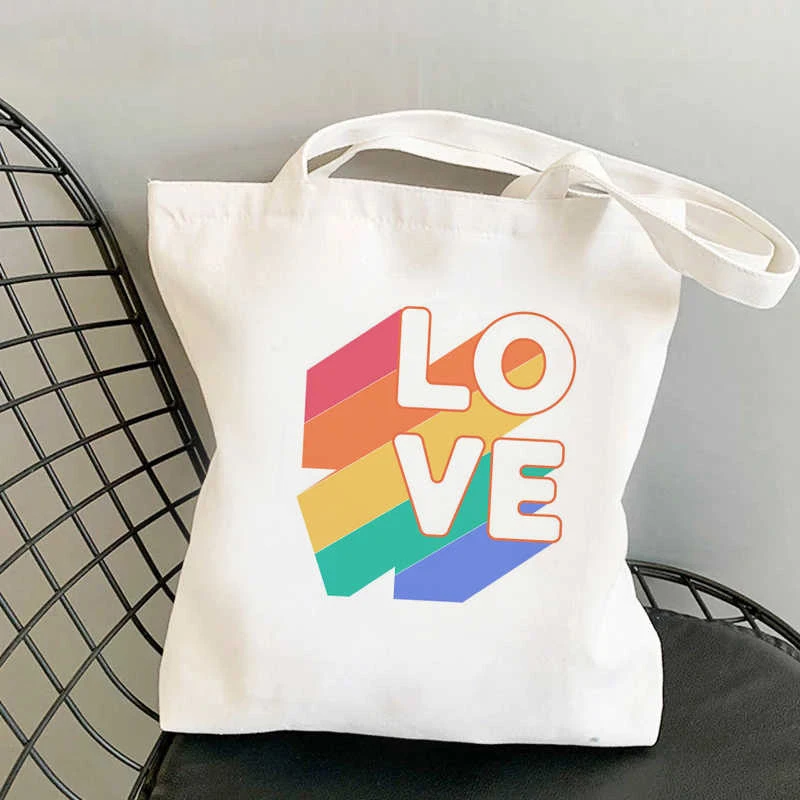 Natural cotton canvas tote bag customized logo cotton shopping bag