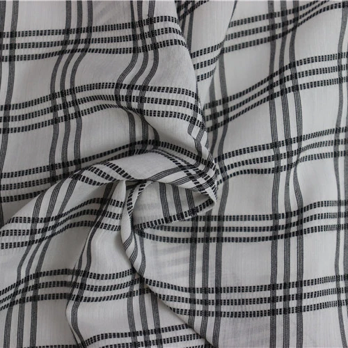 High Quality Large Check Pattern Fabric Lattice Creative Comfortable Fabric For Garment