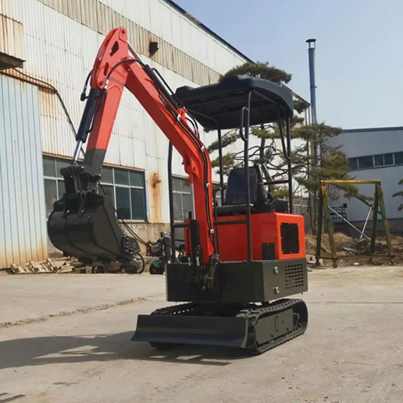 brand 2 ton mini excavator japanese EU5 engine double speed retractable small excavator mini digger trailer