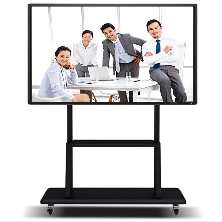 Digital classroom touch screen display smart tv white board interactive flat panel