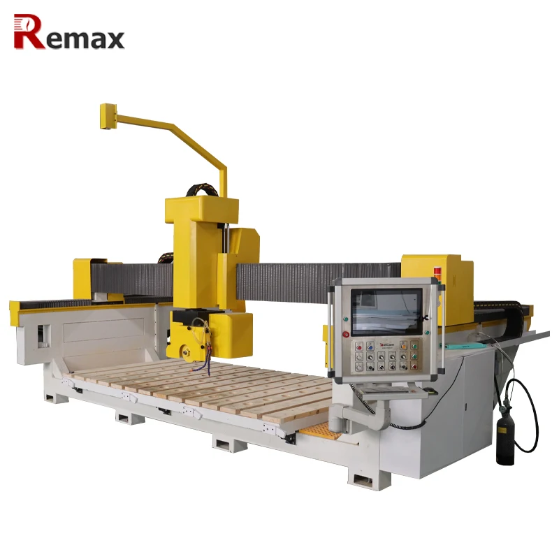 Remax CNC 5 Axis Bridge Saw Stone Cutting Machine for Sale