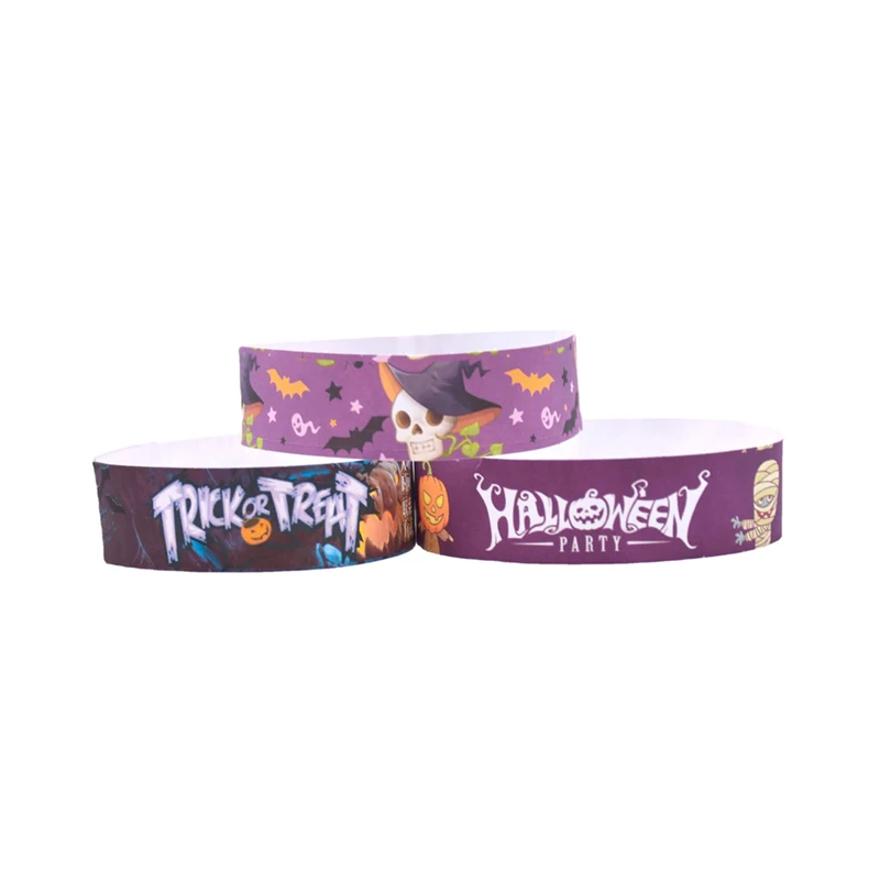 High Quality One Time Use Event Festival Wristband Custom Bracelets Wristbands