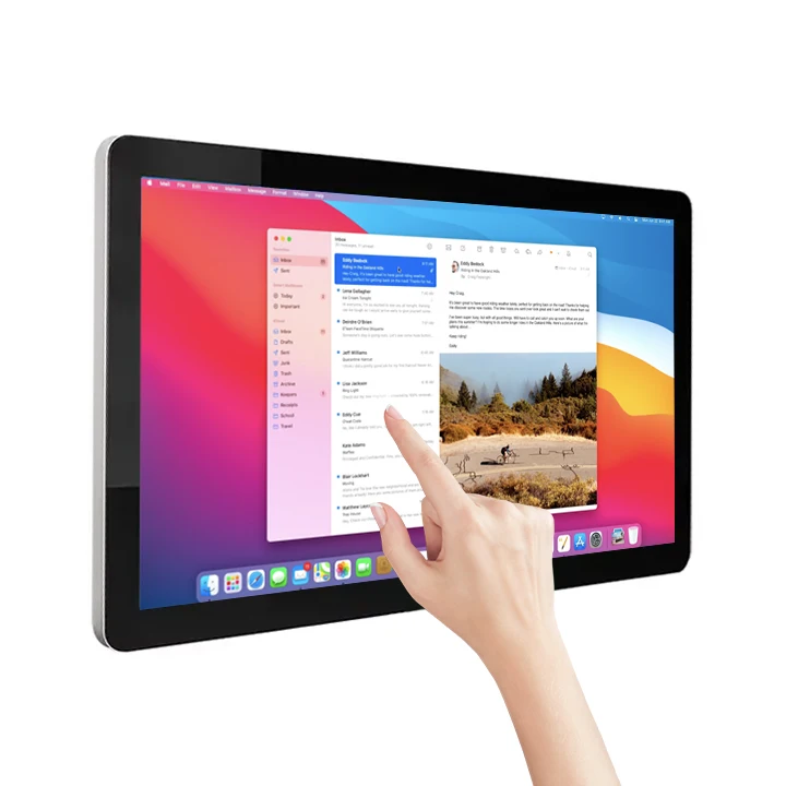 21.5 32 Inch LCD Smart Android Advertising Player with WIFI & 3G 1920*1080 Ad Display Wall Mounted Touch Screen for Wayfinding