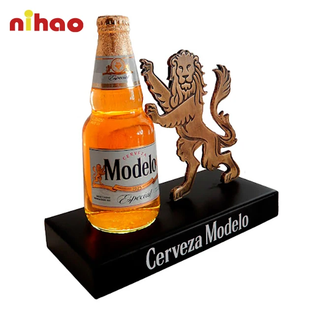 NIHAO customized eco-friendly wholesale plastic bottle display for bar promotion