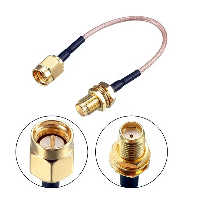 RF Coaxial Plug SMA Male Connector for Antenna and Microwave RG174 RG316 RG58 RG213  coaxial cable