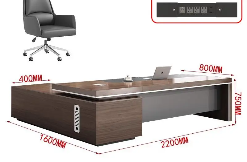 Chuangyue высококачественный рабочий стол современный босс офисная мебель исполнительный