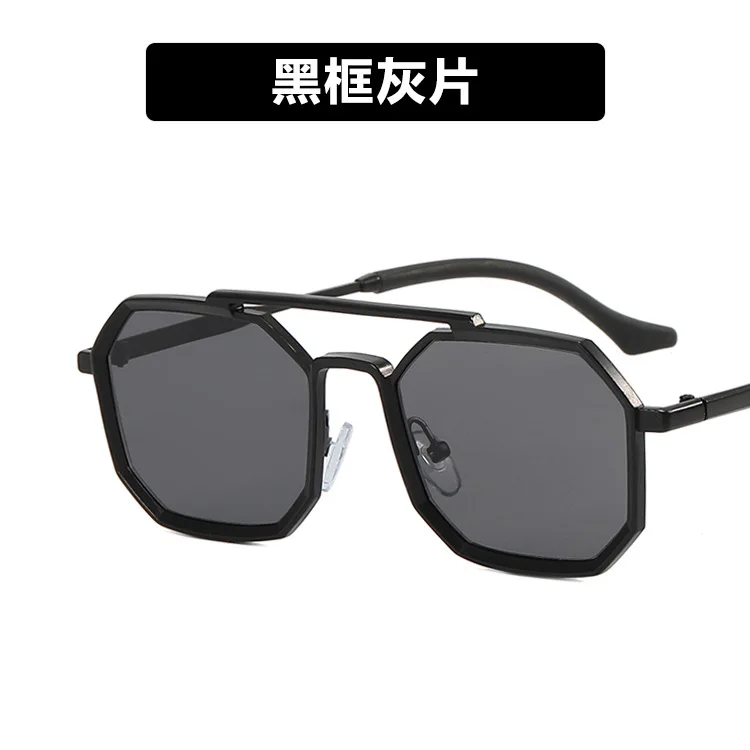 2023 High Quality Luxury Fashion Unisex Polarized Polygon Private Label Sunglasses
