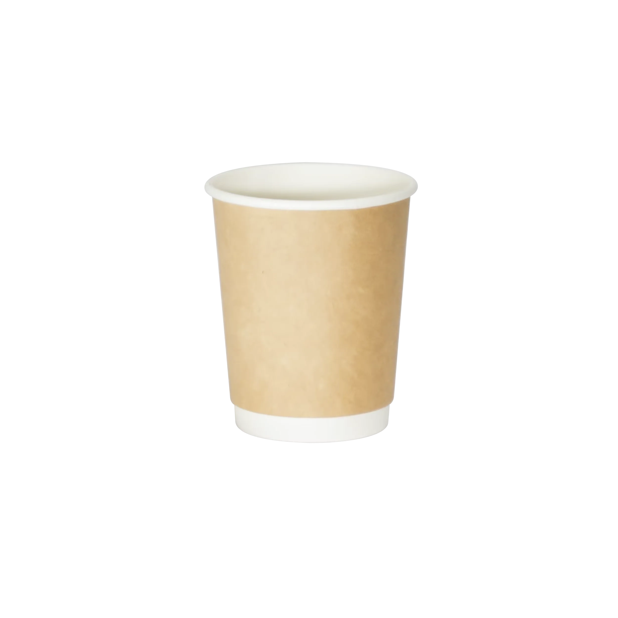Hot Filling Double Wall Thick Paper Eco Friendly Custom Logo Color 12oz 16oz Coffee Cup Paper With Lid