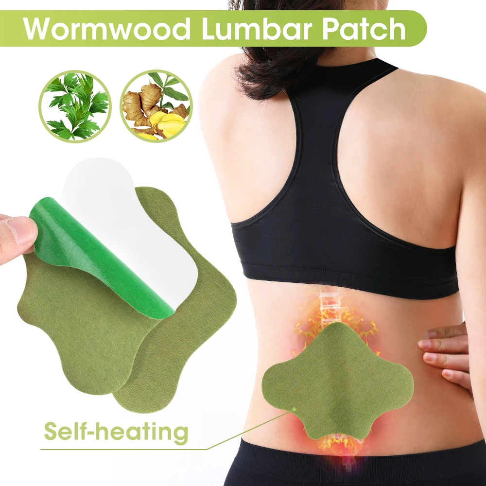 Herbal Wormwood Stickers Detox Foot Body Neck Back Knee Pain Relief Adhesive Patches